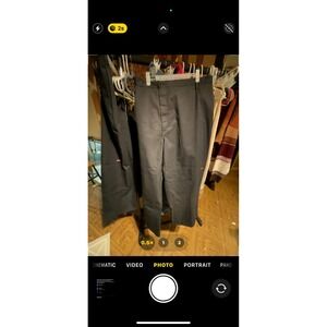 Dickies Black Pants Work Utility Construction Carpenter Trousers